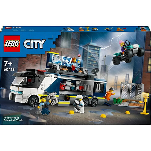 60418 Le laboratoire de police scientifique mobile LEGO® City