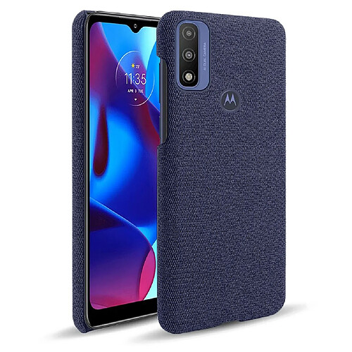 Coque en TPU anti-empreintes digitales bleu pour votre Motorola G Pure