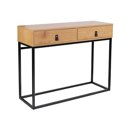 The Home Deco Factory Console en bois et métal Abbott.