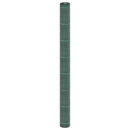 vidaXL Membrane anti-mauvaises herbes vert 1,5x200 m PP