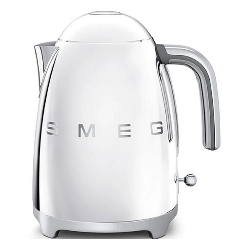 smeg - bouilloire sans fil 1,7l 2400w chrome - klf01sseu