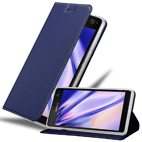 Cadorabo Coque Sony Xperia C4 Etui en Bleu