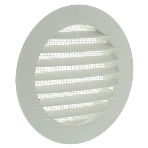 Aldes grille ronde plastique diamètre 134mm