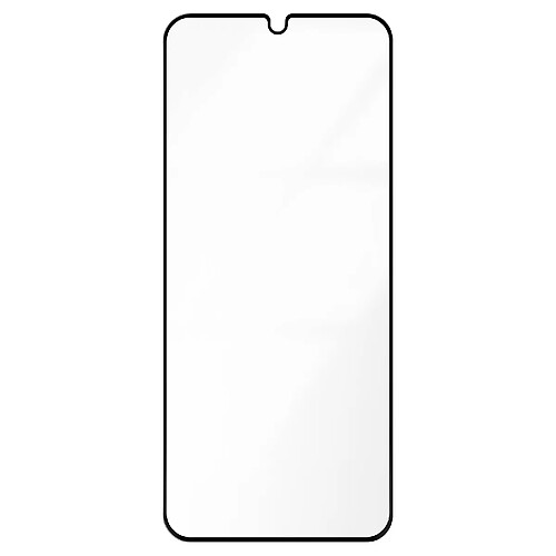 Avizar Verre Trempé pour Samsung Galaxy A15 Adhésion Totale Noir Transparent