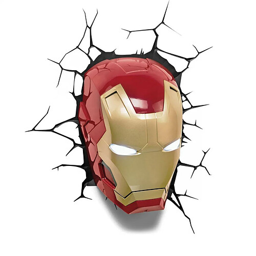 3D Light FX Marvel - Lampe 3D LED Iron Man