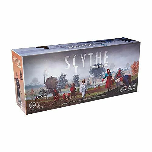 Stonemaier Games Scythe : Invaders From Afar Stonemaier Extension de jeu A NAcessite Scythe A 2 nouvelles factions pour 1 A 7 joueurs, A partir de 14 ans