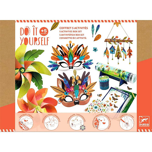 Djeco Coffret 5 activités Nature Do it Yourself