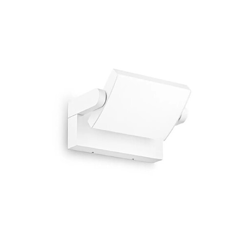 Ideal Lux Applique murale extérieur SWIPE Métal,Plastique Blanc