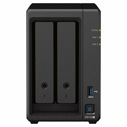 Stockage en Réseau NAS Synology DS723+ Noir AM4 Socket: AMD Ryzen™ AMD Ryzen R1600