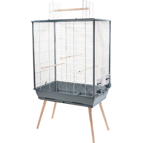 ZOLUX Cage à oiseaux Neo Jili XL gris.