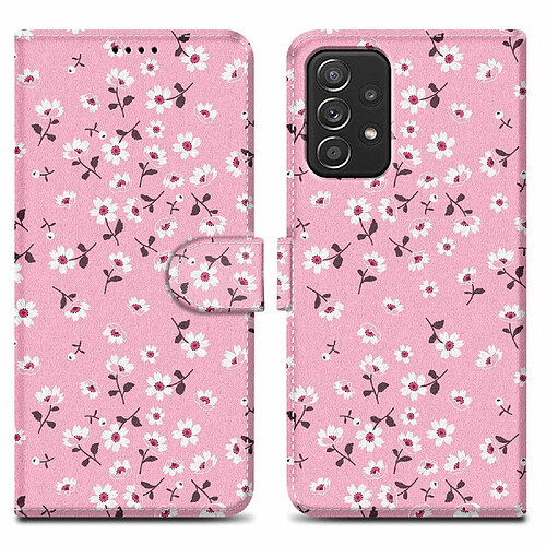 Cadorabo Etui Samsung Galaxy A52 (4G / 5G) / A52s Coque en Rose