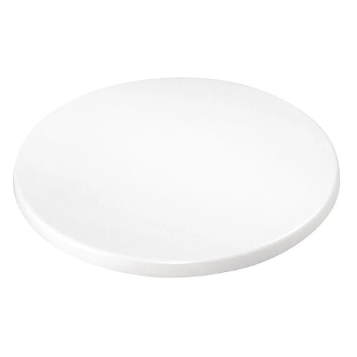 Plateau de table rond 600 mm blanc - Bolero