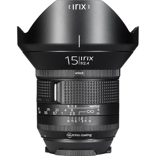 Irix Lens Irix Objectif Photo 15mm f/2.4 Firefly