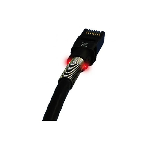 PATCHSEE Cordon RJ45 catégorie 6A U/FTP LSOH noir - 2,7 m