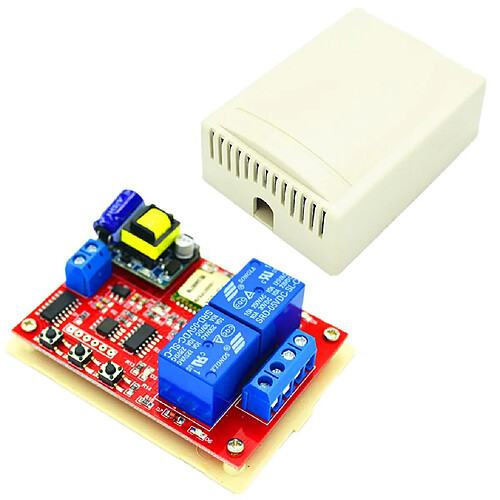 2 canaux 220v module de relais carte télécommande récepteur wifi intelligent