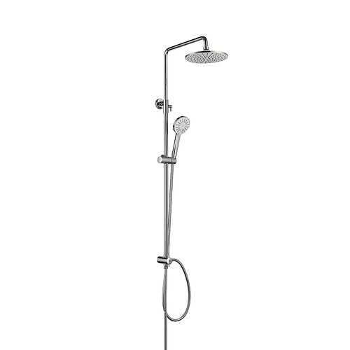 CECIPA MAX Système de Douche Chrome Colonne de Douche Cascade avec Douchette 3 Fonctions Ensemble de Douche en acier inoxydable (sans Robinetterie)