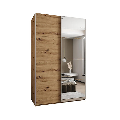 Abiks Meble Armoire à portes battantes Lux 3 245,5/150/64 2 portes