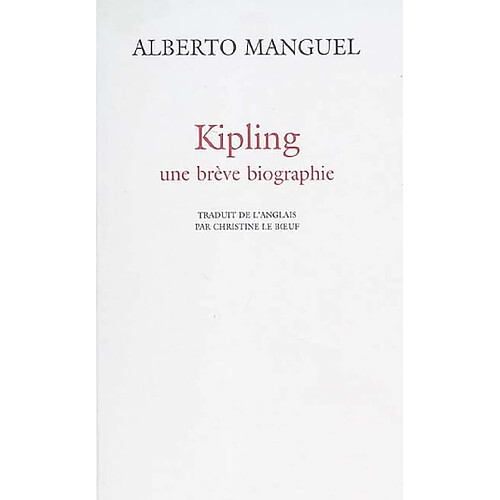 Kipling : une brève biographie · Occasion