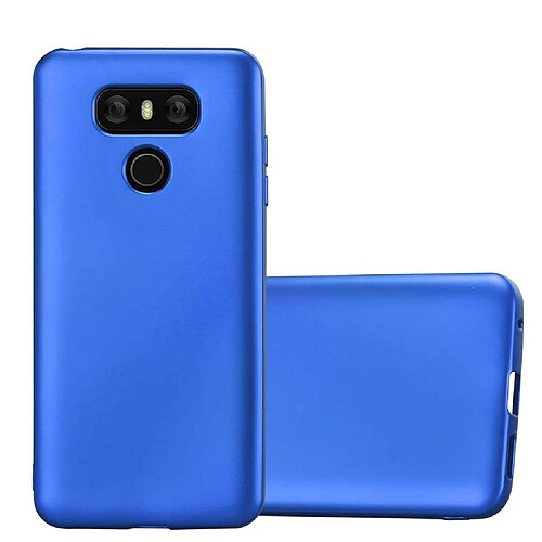 Cadorabo Coque LG G6 Etui en Bleu