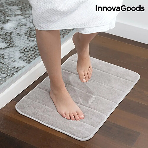 Totalcadeau Tapis de salle de Bain avec mousse viscoélastique - Tapis de douche ultra confortable pas cher