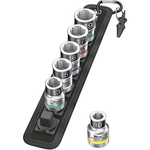 Coffret douille 1/2 avec fonction HOLD 6-pièces Wera