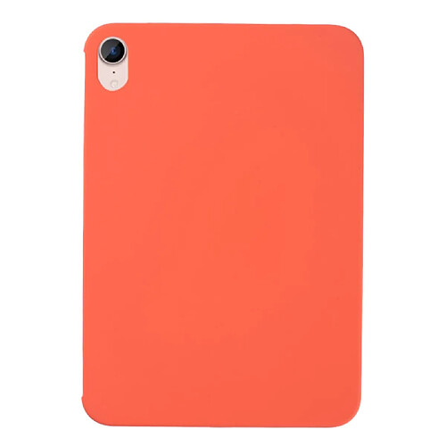 Coque en silicone anti-rayures rouge pour votre iPad mini (2021)