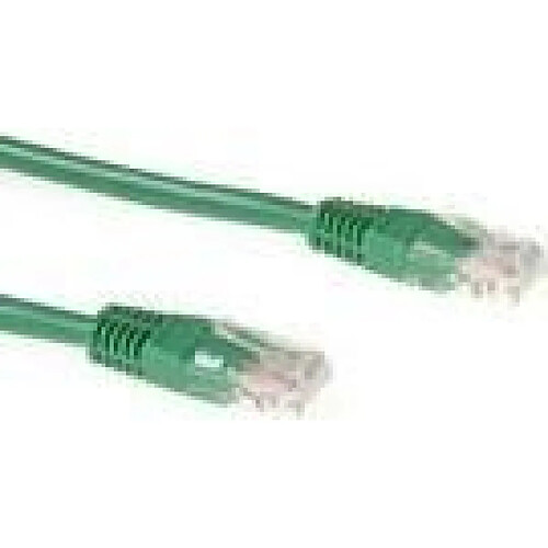 Act Music ACT Green 20 meter U/UTP CAT6 patch cable with RJ45 connectors. Cat6 u/utp green 20.00m (IB8720)