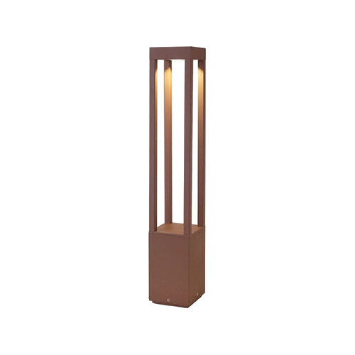 faro Borne de jardin Agra Aluminium Brun