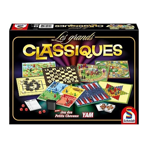 Schmidt Spiele SCHMIDT - Les grands Classiques - Jeux de societe