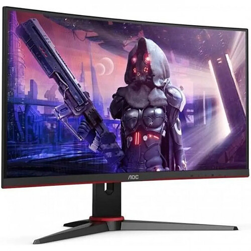 Ecran Ordinateur - Moniteur PC Gamer incurvé - AOC C24G2AE/BK - 23,6 FHD - Dalle VA - 1ms - 165Hz - HDMI / VGA / DisplayPort - FreeSync Premium