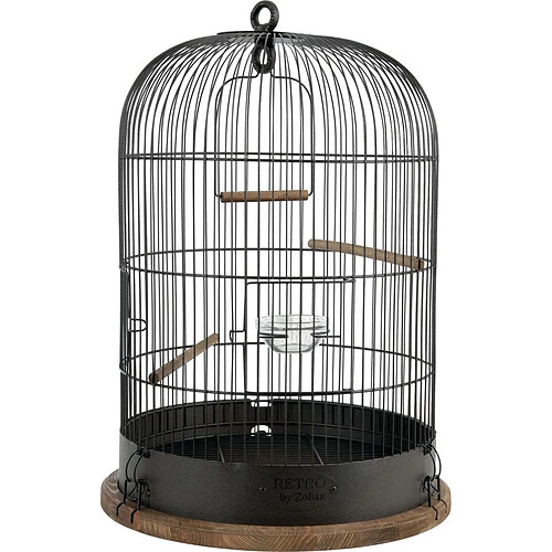 ZOLUX Cage rétro pour oiseaux Lisette 35 cm.