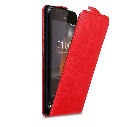 Cadorabo Coque Nokia 1 2018 Etui en Rouge