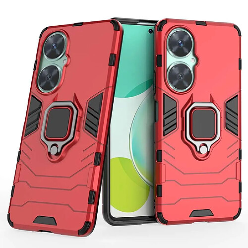 Htdmobiles Coque pour Huawei Nova 11i - housse etui rigide anti choc + verre trempe - ROUGE