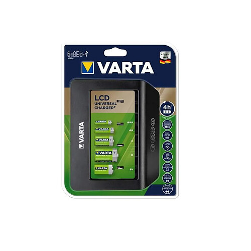 Chargeur universal lcd sans accus - 57688101401 - VARTA