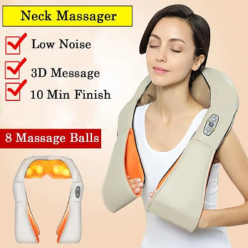 Massage Shiatsu pour nuque cou et épaules - Belle tech