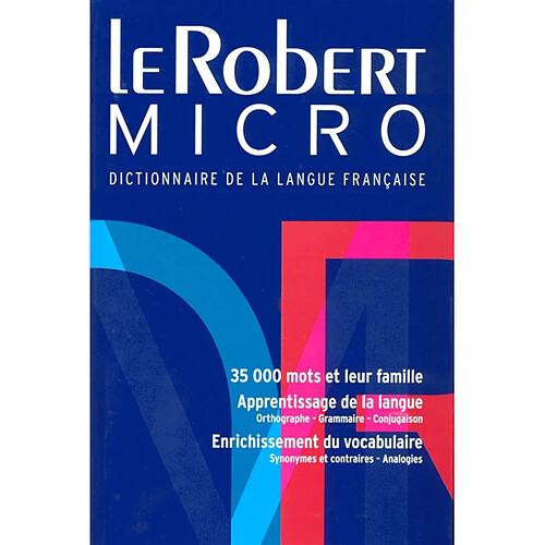 Le Robert micro : dictionnaire d'apprentissage de la langue française · Occasion