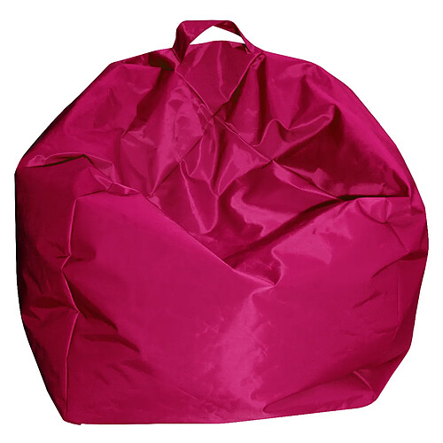 Alter Pouf élégant, couleur fuchsia, Mesure 65 x 50 x 65 cm