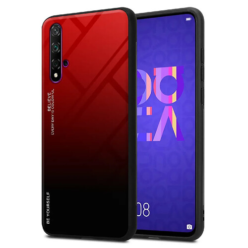 Cadorabo Coque Honor 20 / 20S / Huawei NOVA 5T Etui en Rouge