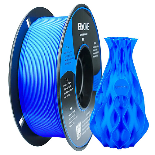 None ERYONE PLA+ Filament pour imprimante 3D 1 kg (2,2 lb)/bobine - Bleu