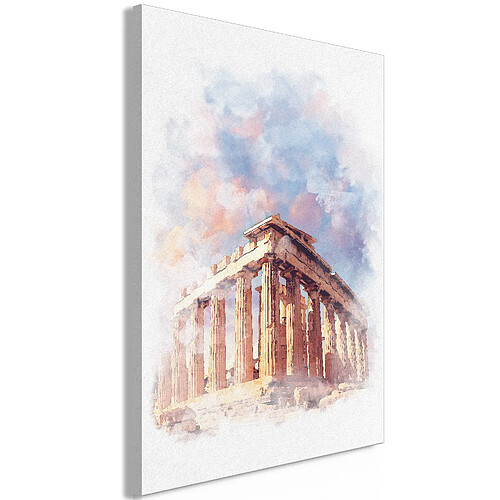 Artgeist Tableau - Painted Parthenon (1 Part) Vertical [60x90]