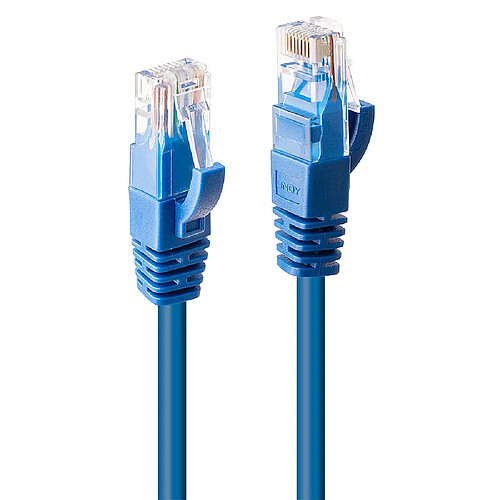 Lindy 48019 câble de réseau Bleu 3 m Cat6 U/UTP (UTP)