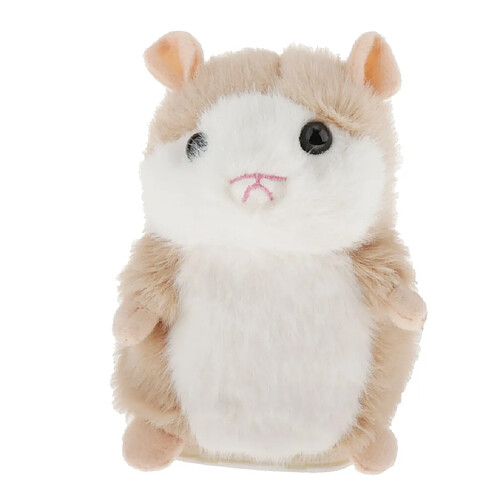 Universal 12cm hamster interactif électronique répète vous dites intelligent robot animal animal de compagnie enfant cadeau d'anniversaire | animaux en peluche