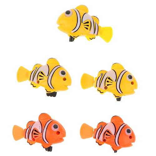 lot de 5 pièces à poisson à nage