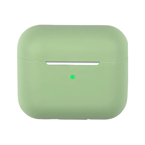 Coque en silicone vert matcha pour votre AirPods 3