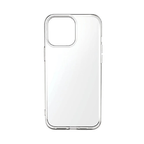 Muvit Coque pour iPhone 13 Pro Souple Renforcée Antichoc Transparent