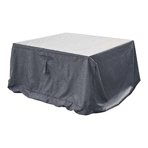 HESPERIDE Housse pour table carrée S HAMBO 105 x 105 x 80 cm - Gris