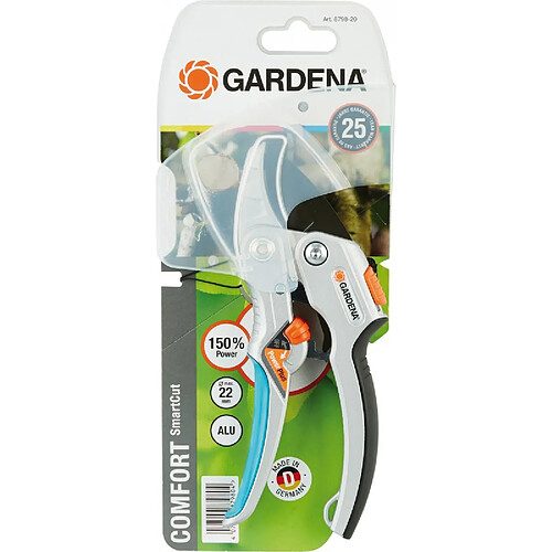 Gardena 08798-20 SmartCut Sécateurs Comfort a cliquet