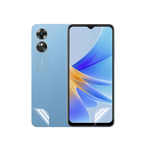 PHONECARE Film Hydrogel Full Cover Avant et Arriére pour Oppo A17 - Transparent