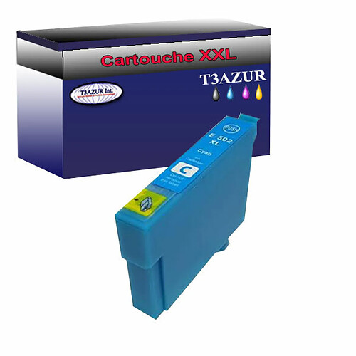 T3Azur Epson 502XL Cyan -Compatible