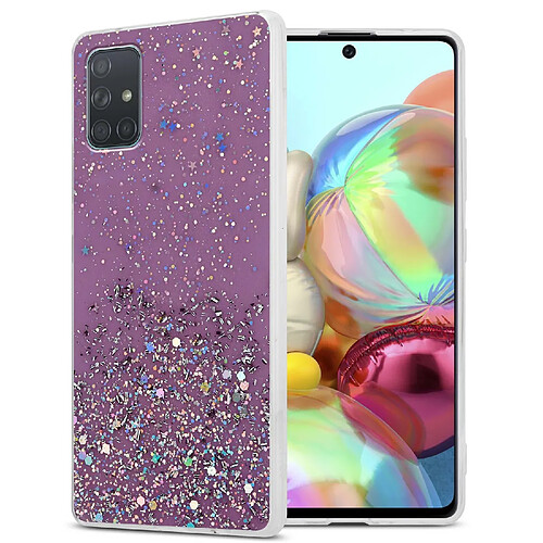 Cadorabo Etui Samsung Galaxy A71 4G en Violet Coque